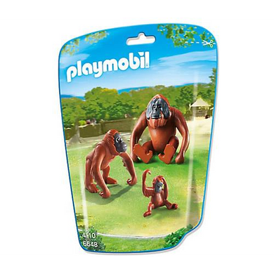 Playmobil 6648 City Life - Zoo - 2 Orang-Utans mit Baby