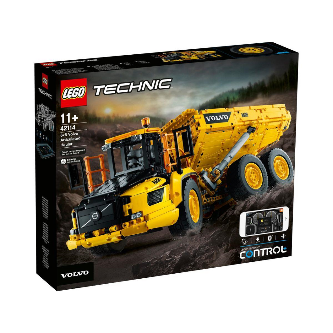 LEGO 42114 Technic - Knickgelenkter Volvo-Dumper (6x6)