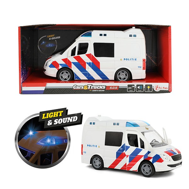 Toi-toys 23415B Polizeibus Niederlande - Friktion - Licht - Sound
