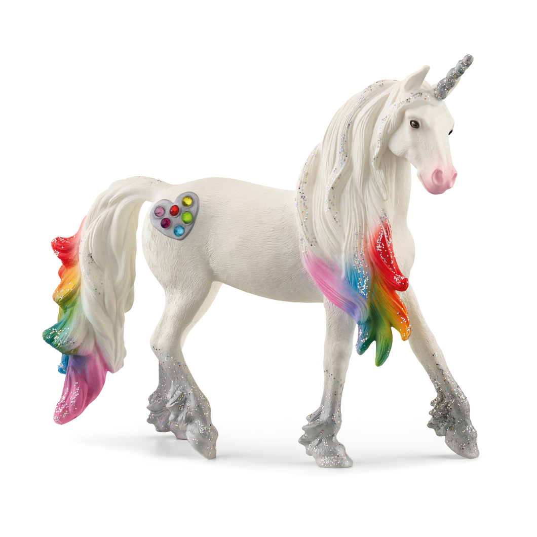 Schleich 70725 Bayala - Regenbogeneinhorn Hengst