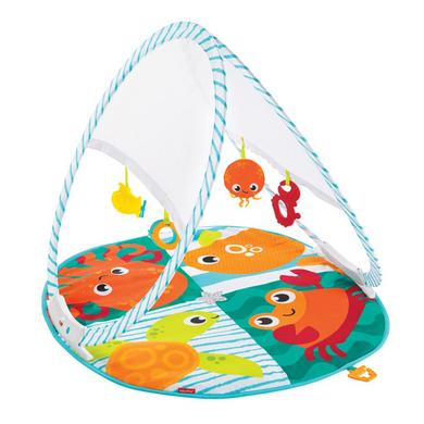Mattel FXC15 Fisher Price - Faltbare Meeres-Spieldecke