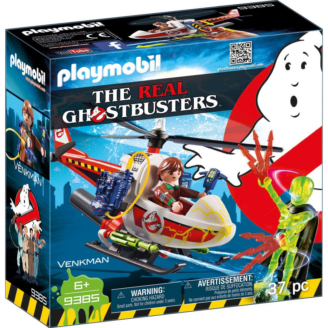 Playmobil 9385 Ghostbusters - Venkman mit Helikopter
