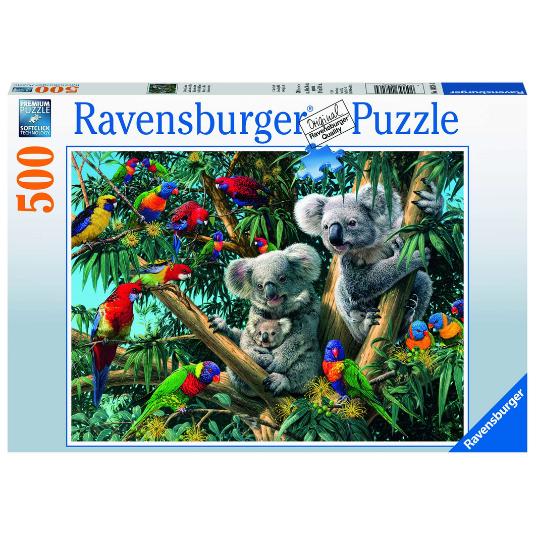 Ravensburger 14826 Erwachsenen-Puzzle - 500 Teile Puzzle - # 500 - Koalas im Baum