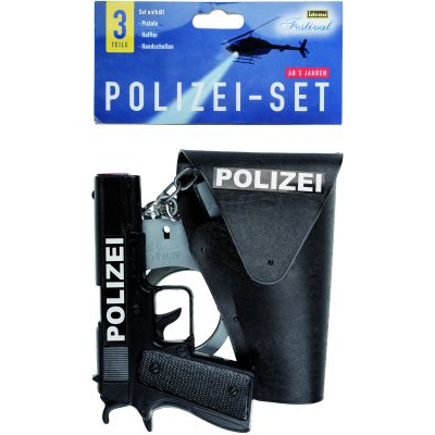 Iden B082-BAK02 Idena - Spielen - Polizeiset - 3-teilig