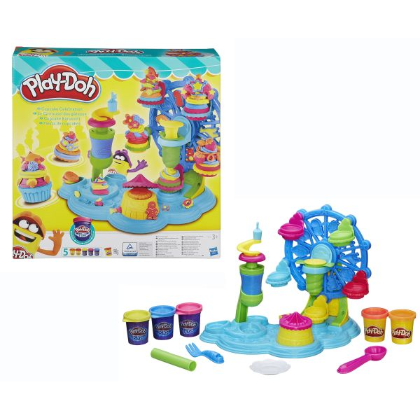 Hasbro B1855EU4 Play-Doh - Cupcake-Karussell