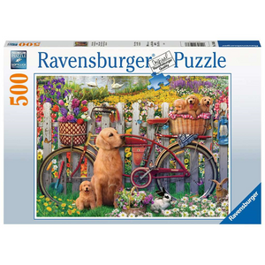 Ravensburger 15036 Erwachsenen-Puzzle - # 500 - Ausflug ins Grüne