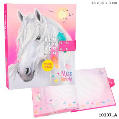 Depesche 10237 Miss Melody - Tagebuch mit Code