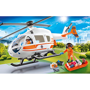 Playmobil 70048 City Life - Krankenhaus - Rettungshelikopter