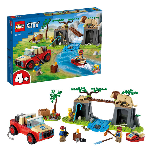 LEGO 60301 City - Tierrettungs-Geländewagen