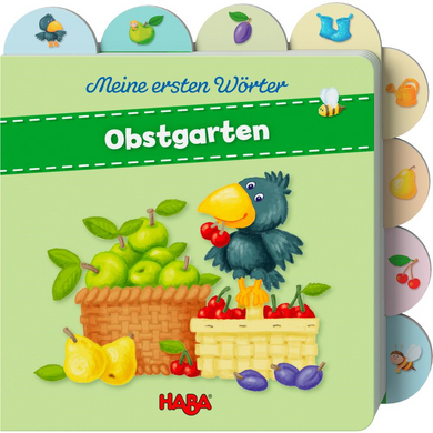 Haba 304030 Kinderbücher - Meine ersten Wörter - Obstgarten