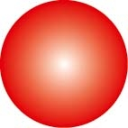 goki 741431 Heimess - Clickperlen - Clickhalbperle rot
