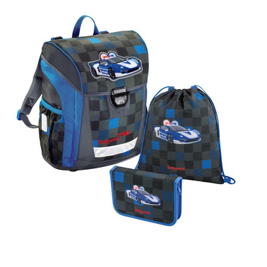 Hama GmbH 138656 baggymax - Schulranzenset Niffty Police - 3-teilig