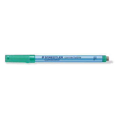 Staedtler Mars 305F-5 Staedtler - Folienstift Lumocolor correctable non-permanent - F grün