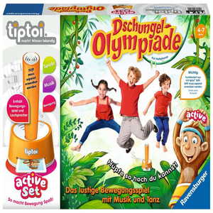 Ravensburger 00849 tiptoi - Active Set - Dschungel-Olympiade