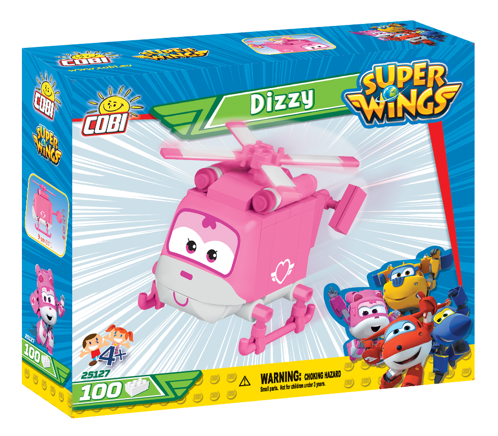 Cobi 25127 Super Wings - Dizzy - 100 Elemente