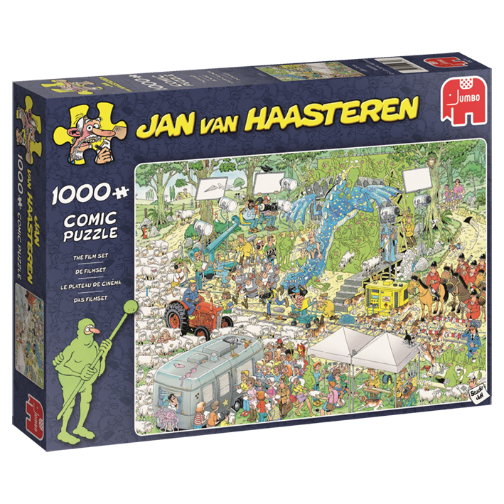 Jumbo Spiele 19074 # 1000 - Jan van Haasteren - Das Filmset