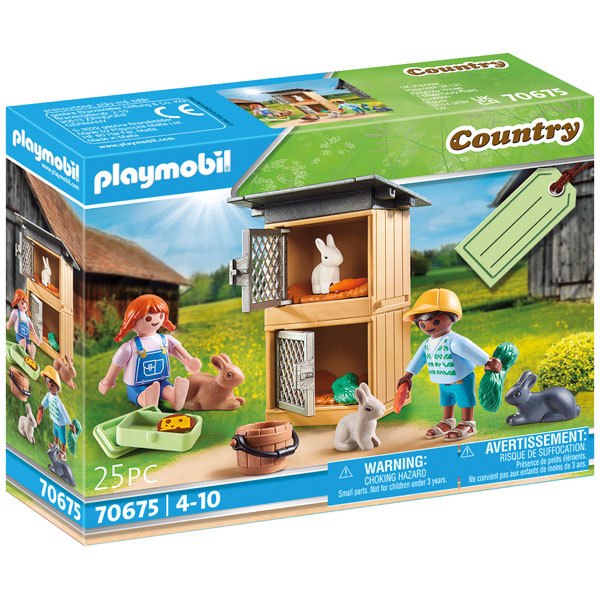 Playmobil 70675 Country - Geschenkset 'Kaninchenfütterung