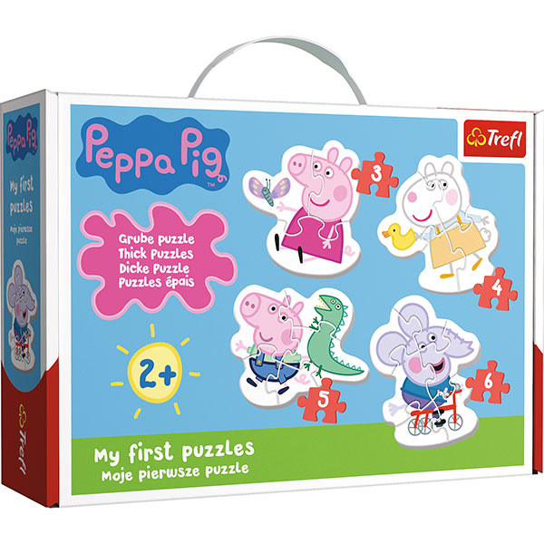 Trefl 36086 Trefl Puzzle - Baby Puzzle - # 18 - Peppa Pig