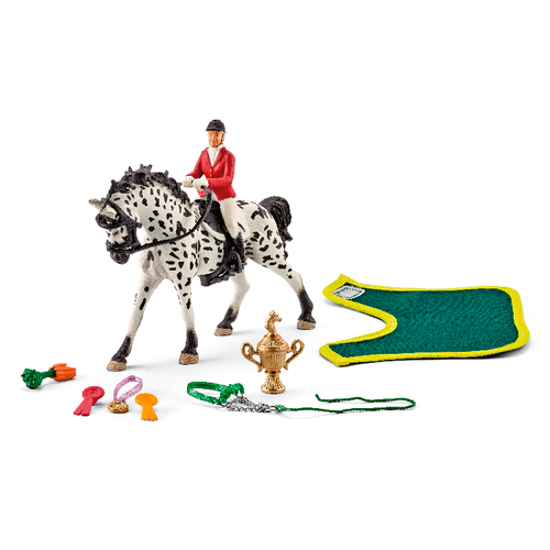 Schleich 41434 Springreitturnier mit Stute