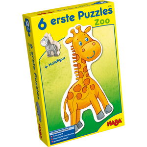 Haba 004276 Kinderpuzzle - 6 erste Puzzles - Zoo