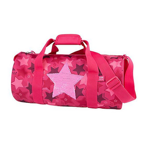 Depesche 10066235 TOP Model - Sporttasche Streichpaillette Stern pink