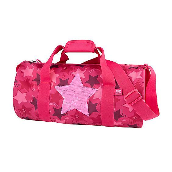 Depesche 10066235 TOP Model - Sporttasche Streichpaillette Stern pink