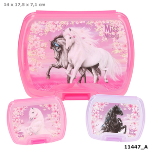 Depesche 11447 Miss Melody - Brotdosen-Set