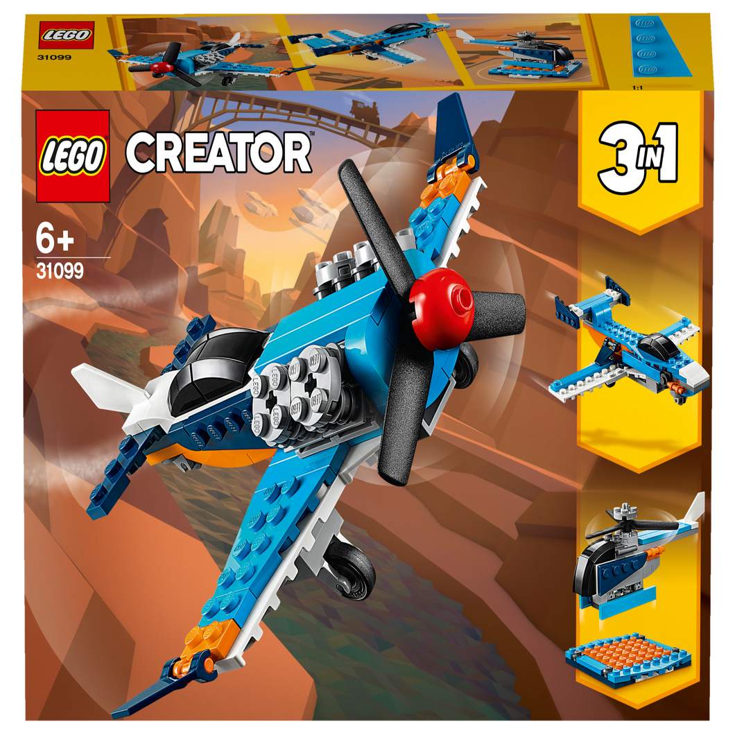 LEGO 31099 Creator - 3-in-1 - Propellerflugzeug