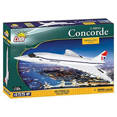 Cobi 1917 Historical Collection - Bausatz - Concorde G-BBDG