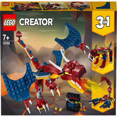 LEGO 31102 Creator - 3-in-1 - Feuerdrache