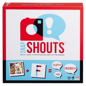 Mattel FDM58 Mattel Spiele - Snap-Shouts - Das Wörterjagd Spiel