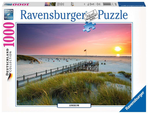 Ravensburger 19877 Erwachsenen-Puzzle - Sonnenuntergang über Amrum