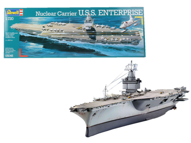 Revell 05046 Plastik-Modellbau - Nuclear Carrier U.S.S. Enterprise