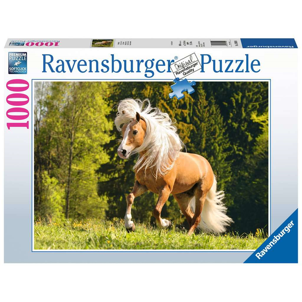 Ravensburger 15009 Erwachsenen-Puzzle - # 1000 - Pferdeglück