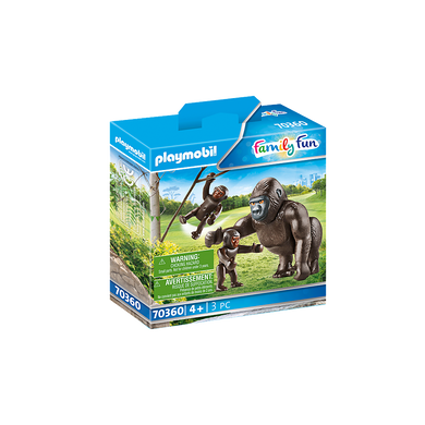 Playmobil 70360 Family Fun - Zoo - Gorilla mit Babys