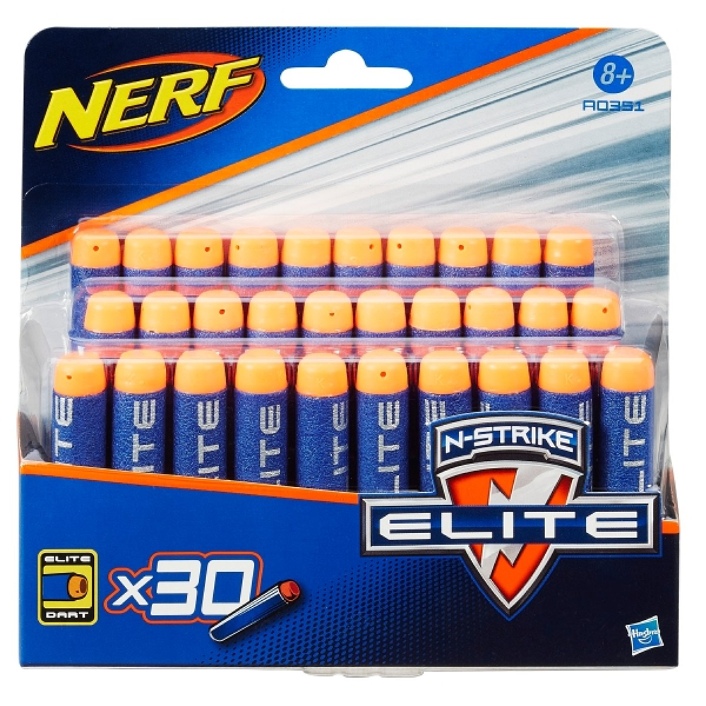 Hasbro A0351EU40 Nerf - N-Strike Elite - Dart Nachfüllpack- 30er Pack