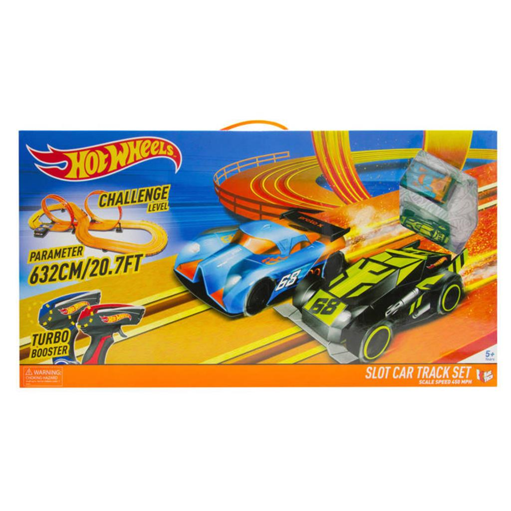 Mattel 369-3129 Hot Wheels - SlotCar Track Set - Strecke ca. 632cm