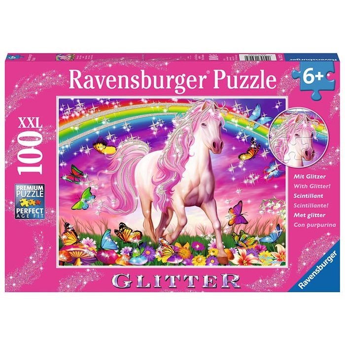 Ravensburger 13927 Kinder-Puzzle - # 100 - Pferdetraum