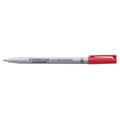 Staedtler Mars 410551015 Staedtler - Universalstift Lumocolor non permanent - S rot