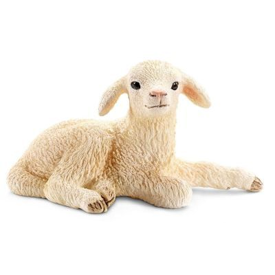 Schleich 13745 Farm World - Schäfchen liegend