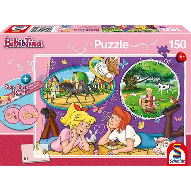 Schmidt Spiele 56321 Kinderpuzzle - Bibi und Tina - # 150 - Freundinnen für immer