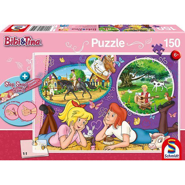 Schmidt Spiele 56321 Kinderpuzzle - Bibi und Tina - # 150 - Freundinnen für immer