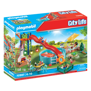 Playmobil 70987 City Life - Poolparty mit Rutsche