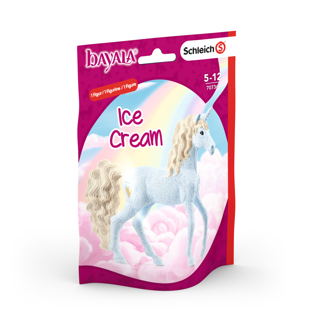 Schleich 70736 Bayala - Einhorn 8 Eiswaffel