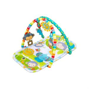 Mattel CLJ420 Fisher Price - Musik-Äffchen Spielcenter - Krabbeldecke