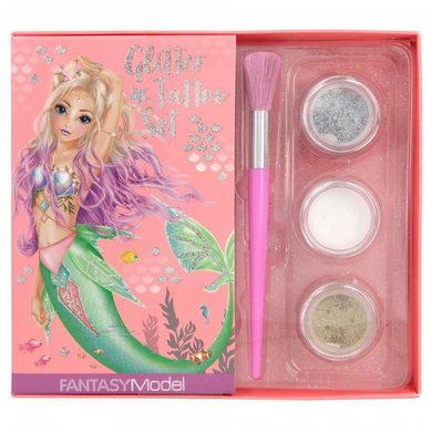 Depesche 11111 Fantasy Model - MERMAID - Glitzer Tattoo Set