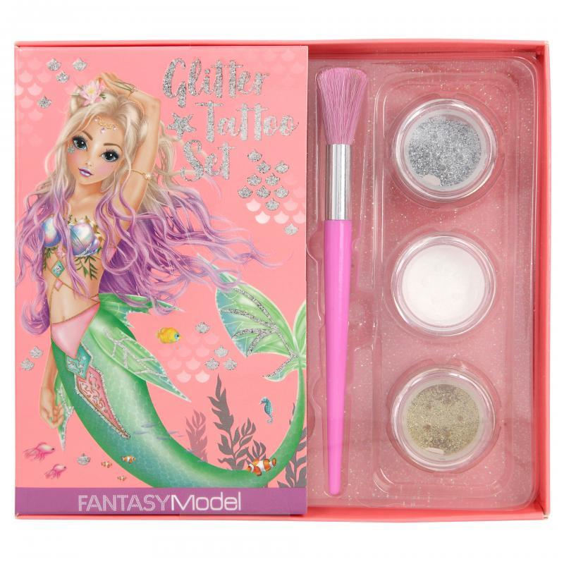 Depesche 11111 Fantasy Model - MERMAID - Glitzer Tattoo Set