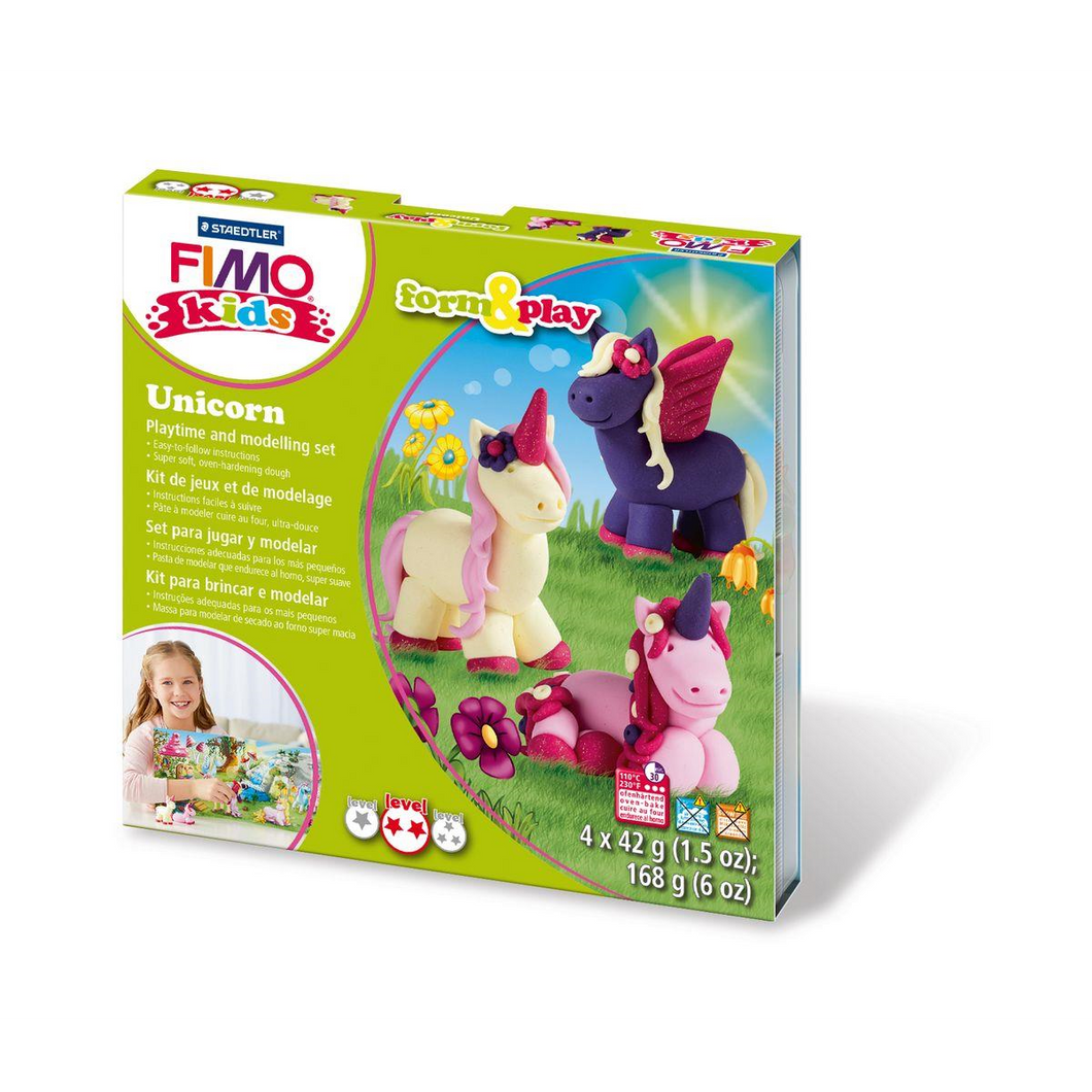 Staedtler Mars 8034 19LY Fimo - Kids Form & Play Unicorn