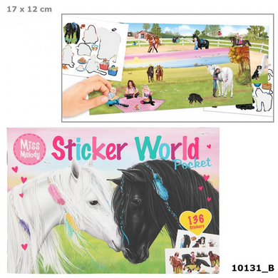 Depesche 010131 Miss Melody - Stickerworld Pocket