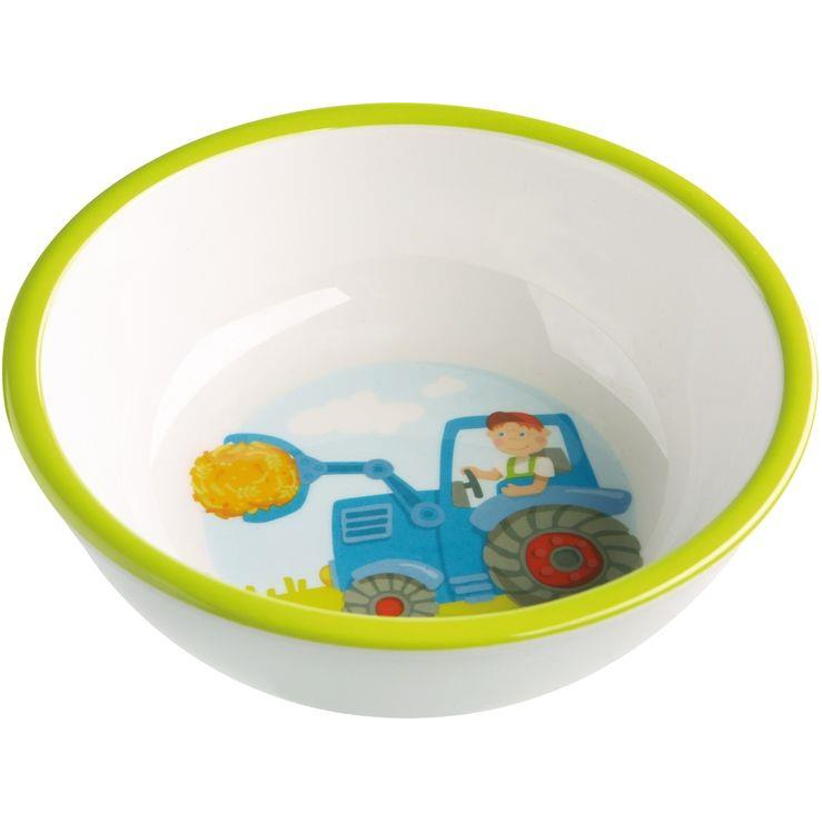 Haba 302819 Kindergeschirr - Schüssel - Traktor